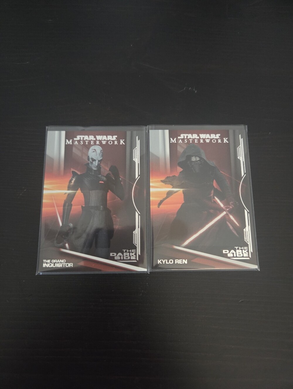 Topps Star Wars Masterwork The Dark Side Kylo Ren,Grand Inquisitor Numbered Card